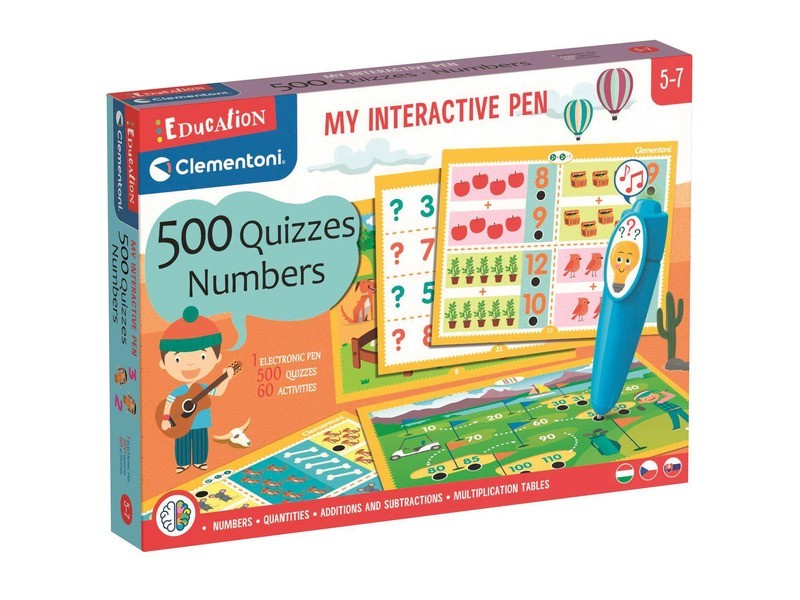 500 Kvíz ovisoknak - Számok (interaktív toll)