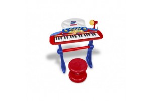 Álló szintetizátor 37 billentyűvel és mikrofonnal