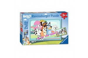 Bluey gyerek puzzle 2x12 db - termékkép
