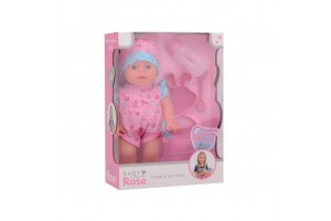 Baby Rose 30 cm iszik-pisil baba (2 féle)