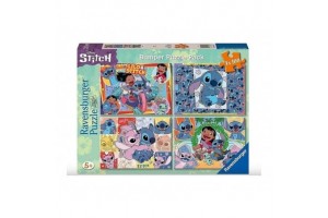 Puzzle 4x100 - Stitch borítókép