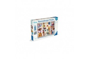 Puzzle 100 db - Disney karakterek