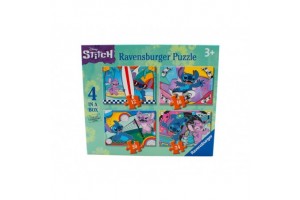 Puzzle 4in1 – Stitch a gyerekeknek