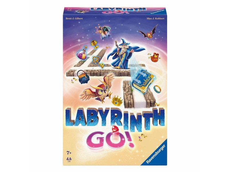 Labirintus Go társasjáték doboz és játéktábla