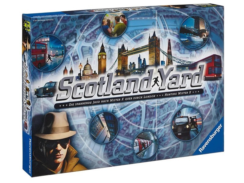 Scotland Yard társasjáték doboz – nyomozós élmény