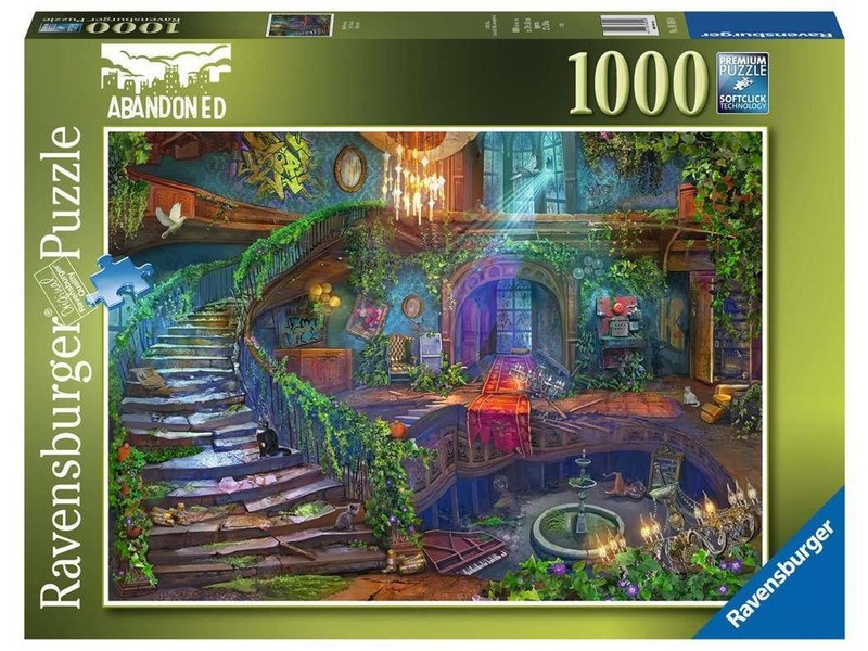 Puzzle 1000 db - Elhagyott szálloda