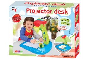 Kivetítő játék – 6 mintakorong, spirográf, betűsablon