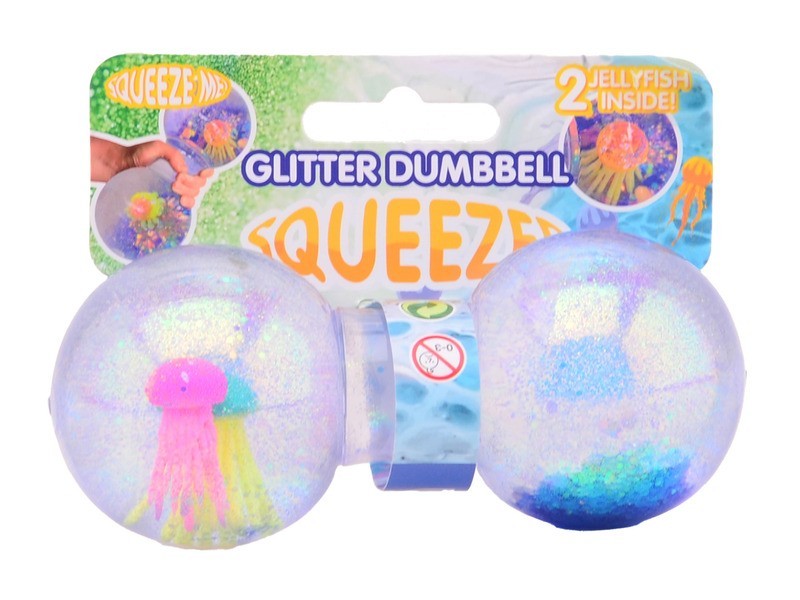 Nyomkodható súlyzó medúzával