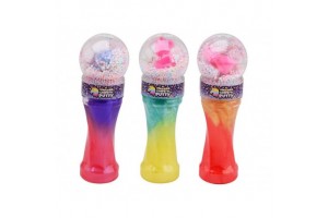 Putty henger unikornissal és szivacsgyöngyökkel