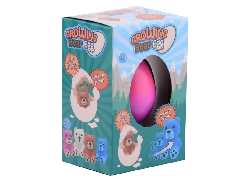 Növekvő maci tojásban