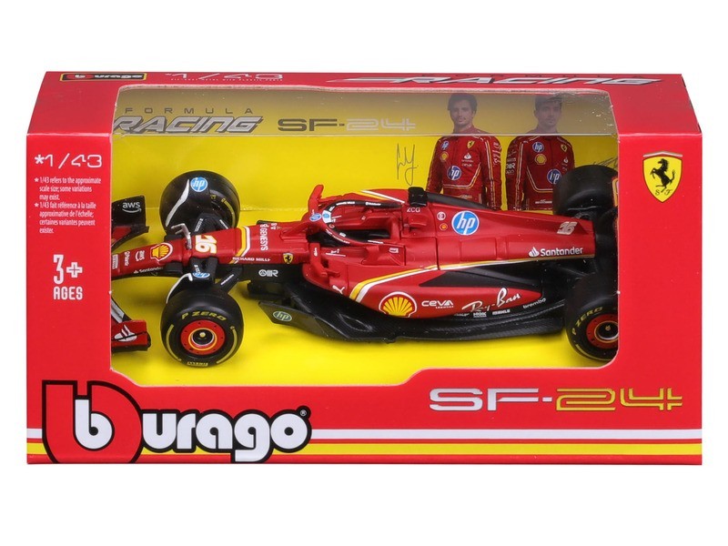 Bburago 1/43 Ferrari SF-24 F1 makett