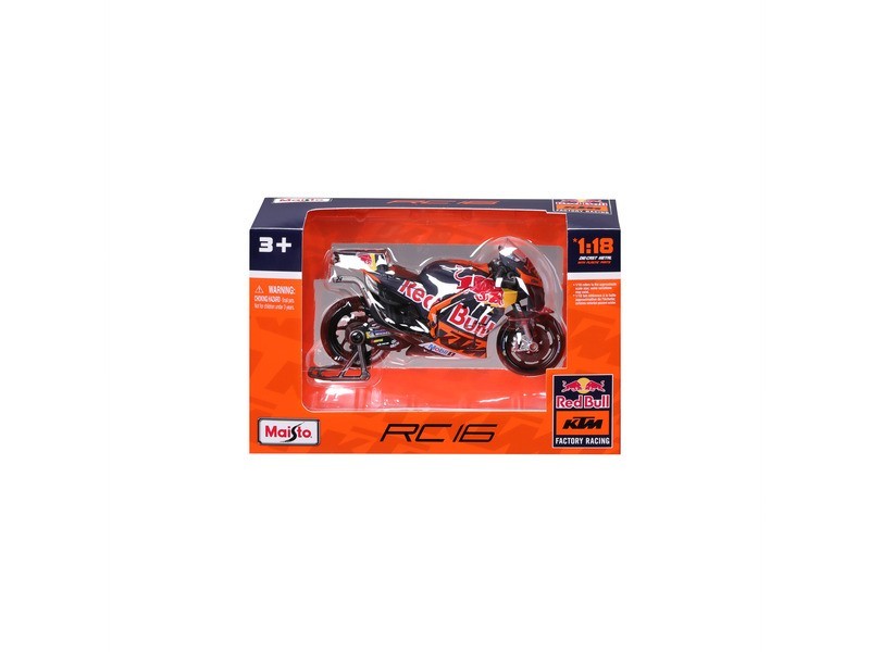 Maisto 1/18 Red Bull KTM MotoGP 2023 fém modell