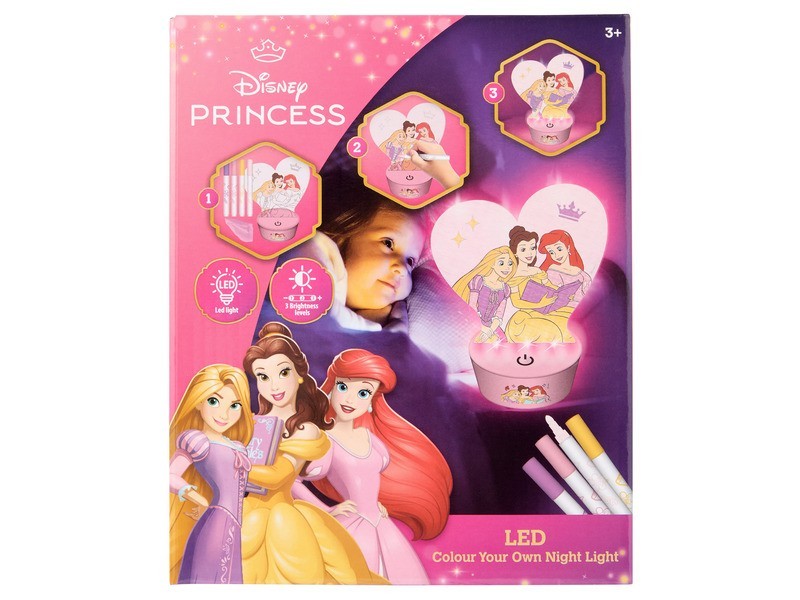 Fess saját Disney hercegnős éjjeli lámpa