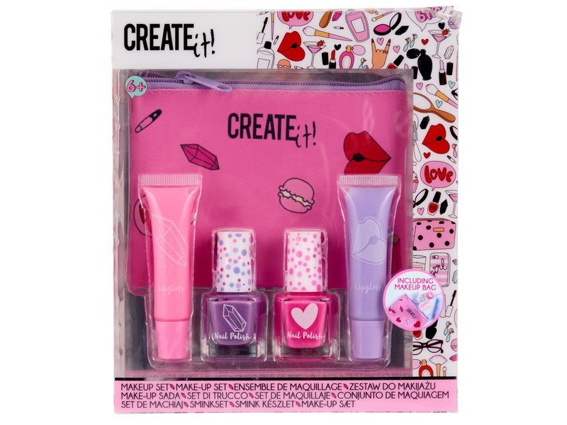 Create it! sminkszett táskában — utazó sminkkészlet