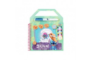 Fess vízzel - Stitch kifestő borító