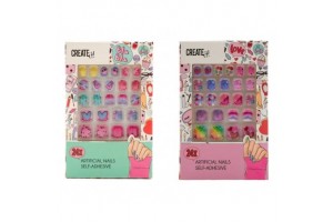 Create it! öntapadós műköröm — 24 db, több méret