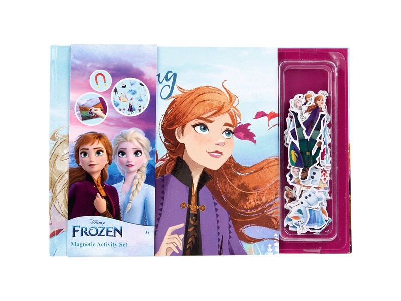 Mágneses foglalkoztatókönyv - Jégvarázs borító