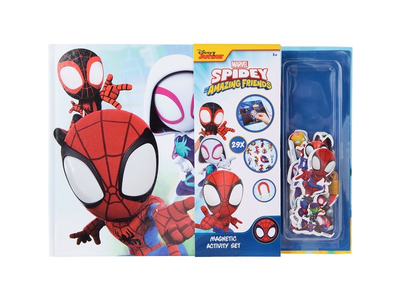 Spidey mágneses foglalkoztatókönyv borító