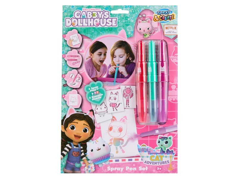 Fúró filctoll szett A4 — 3 db (Gabi babaháza)