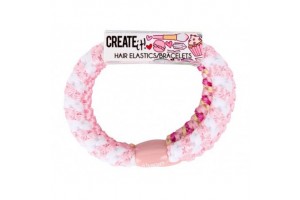 Hajgumi és gumi karkötő, 3 db/csomag