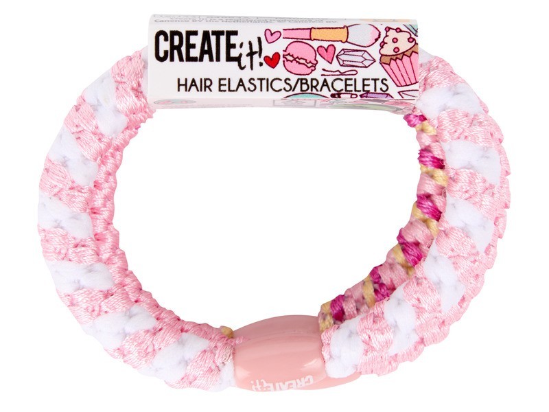 Hajgumi és gumi karkötő, 3 db/csomag