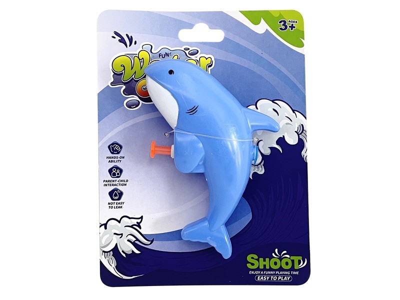 Cápa alakú vízipisztoly - gyermekeknek
