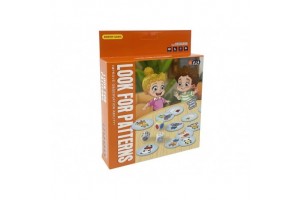 Színek és minták – logikai játék (doboz és bábuk)