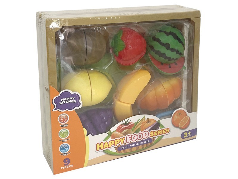 Vágható étel szett (2 féle) — játék gyerekeknek