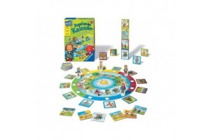 Játszva tanulva - gyermek naptár kreatív matricákkal