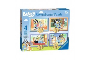 Puzzle 4in1 - Bluey gyerek kirakó