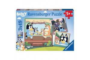 Bluey puzzle 3x49 db – termékfotó