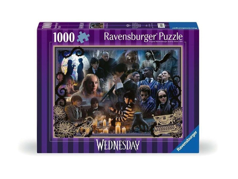 Puzzle 1000 db - Wednesday motívum