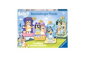 Bluey 4 darabos gyerek puzzle