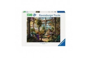 Puzzle 1500 db - Zöld ház