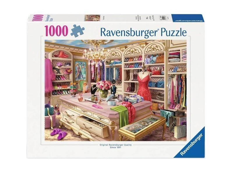 Puzzle 1000 db - Öltöző szoba