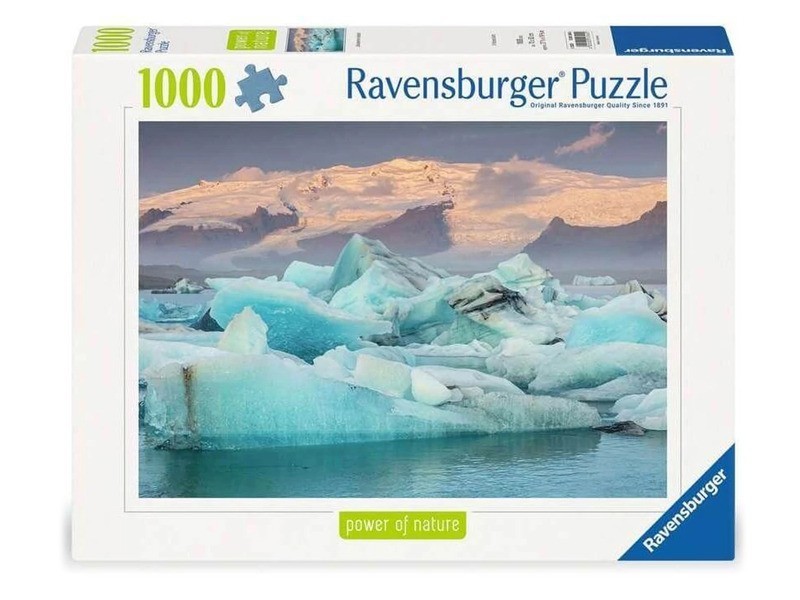 Jökulsárlón 1000 darabos puzzle - jéglagúna