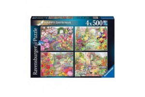 Puzzle 4x500 db - Boldog napok No4