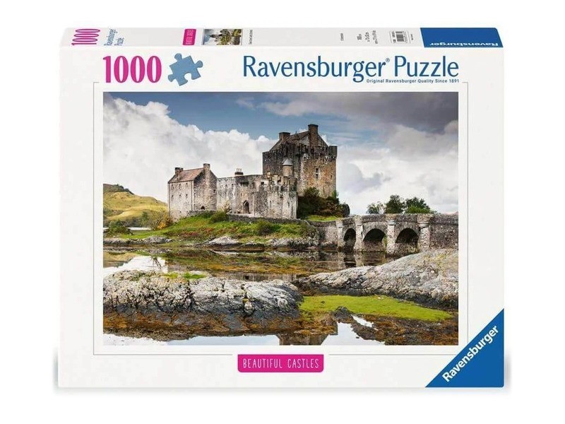 Eilean Donan kastély, Skócia — 1000 darabos puzzle