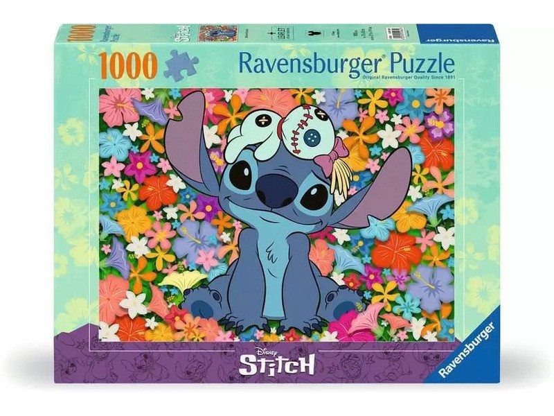 Stitch puzzle - 1000 darabos doboz