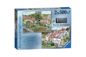 Puzzle 2x500 - Kényelmes házikó No1