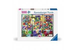 Puzzle 1000 db - Állatok, Idegenek és Nindzsák