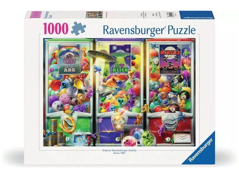 Puzzle 1000 db - Állatok, Idegenek és Nindzsák