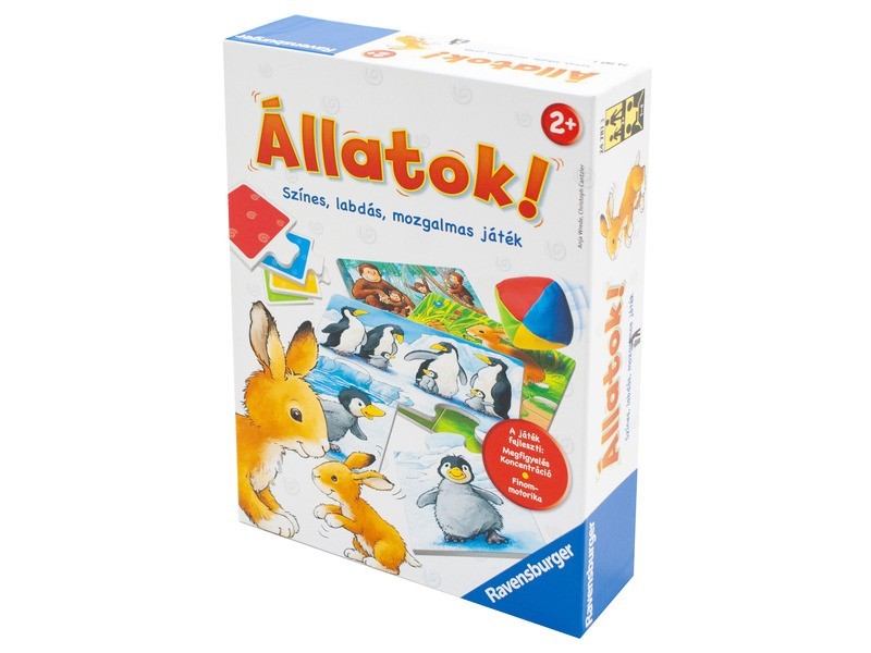 Játszva tanulva - Állatok borítókép