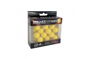 2,3 cm szivacsgolyó töltény — 24 db csomag