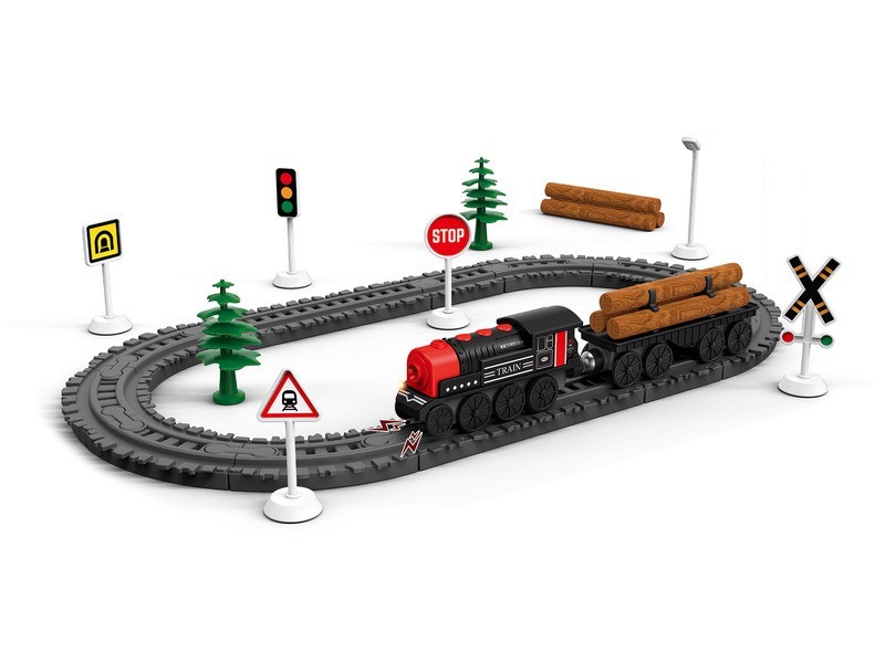 Mágneses vonatpálya szett – mágneses pálya és kocsik