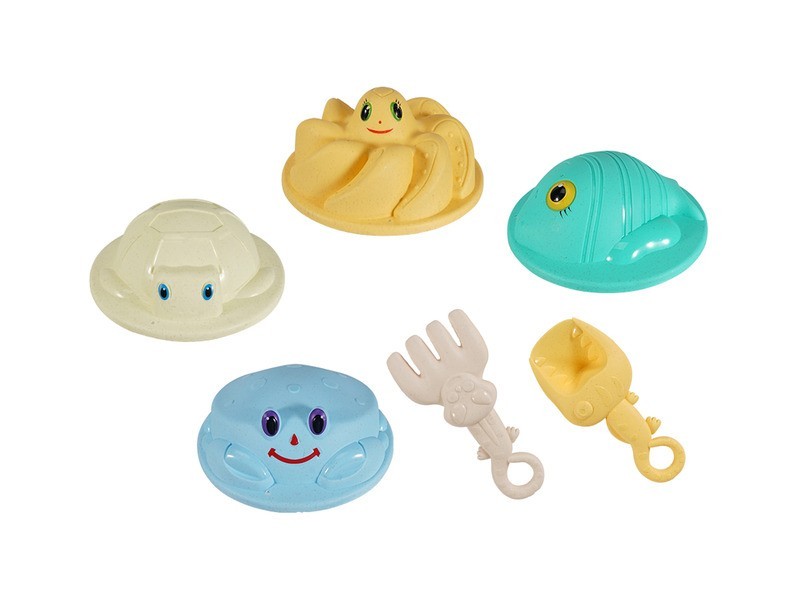 Homokozó szett (6 részes) - gyerek játék