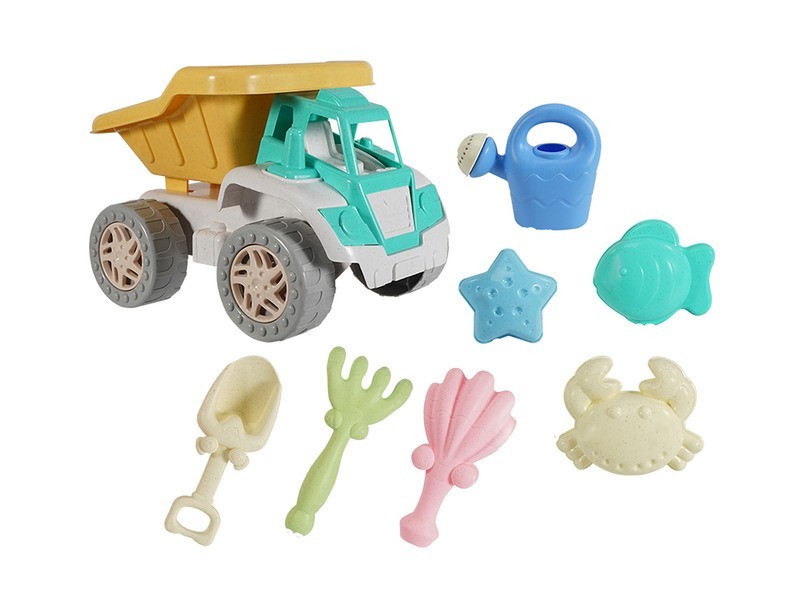 Homokozó dömper 7 kiegészítővel