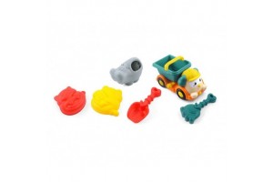 Homokozó dömper 5 kiegészítővel