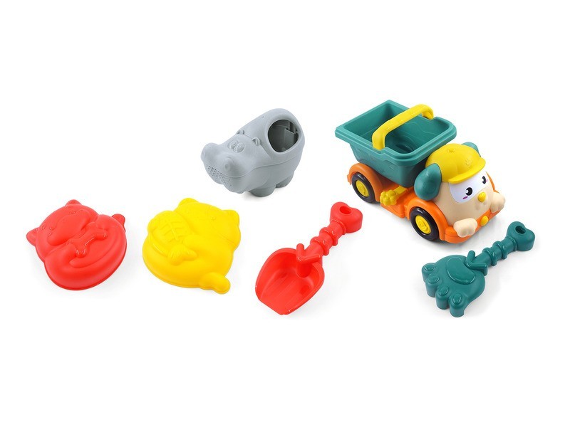 Homokozó dömper 5 kiegészítővel