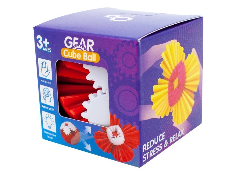 Fogaskerék kockalabda - logikai puzzle játék